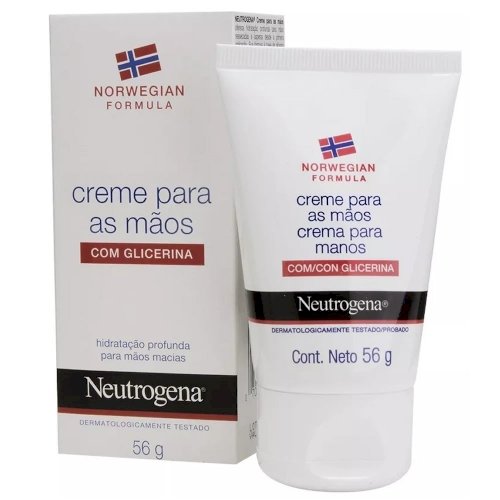 Creme Hidratante Para As Mãos Com Glicerina Neutrogena 55G