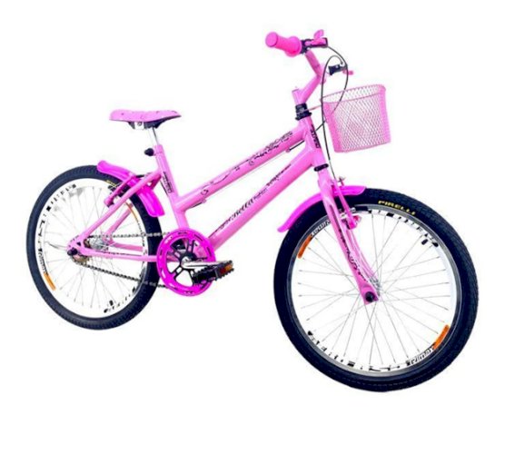 Bicicleta Aro 20 Feminina - Rosa